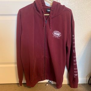 Vans zip up jacket
